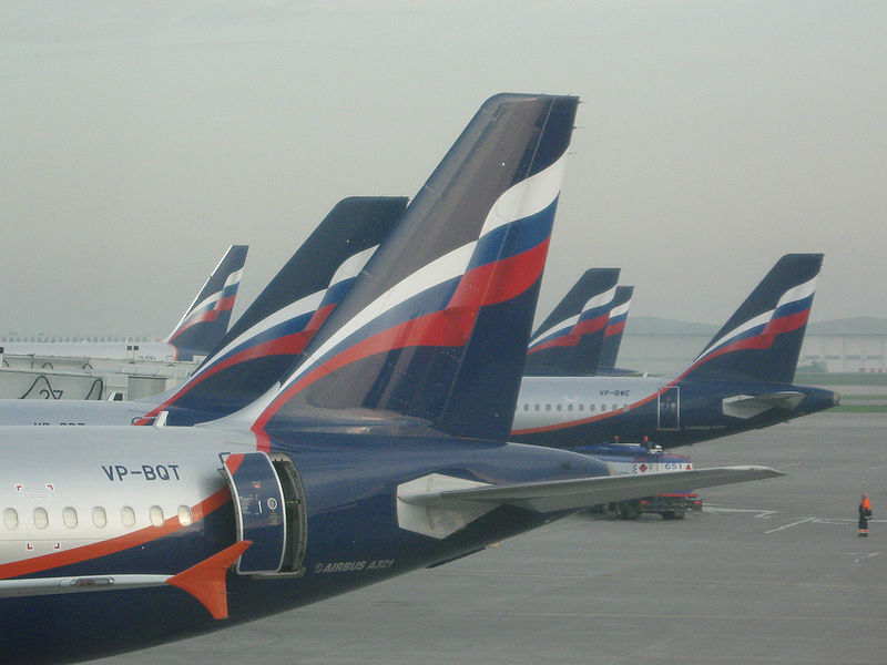 Az Aeroflot vezet, egyre nagyobb nyugati flottával <br>(fotó: wikimedia)