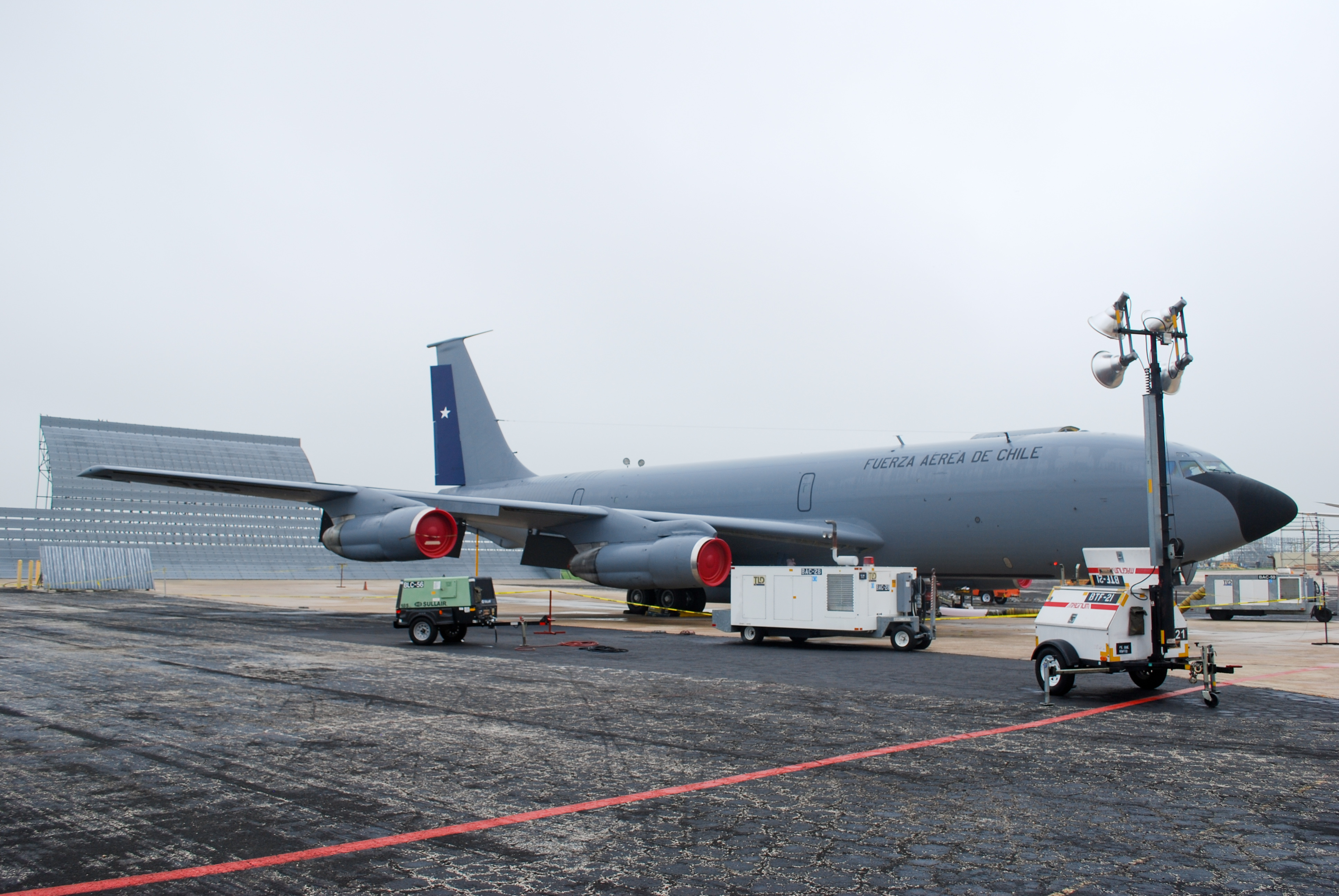 KC-135E: irány Chile! <br>(fotó: Boeing)