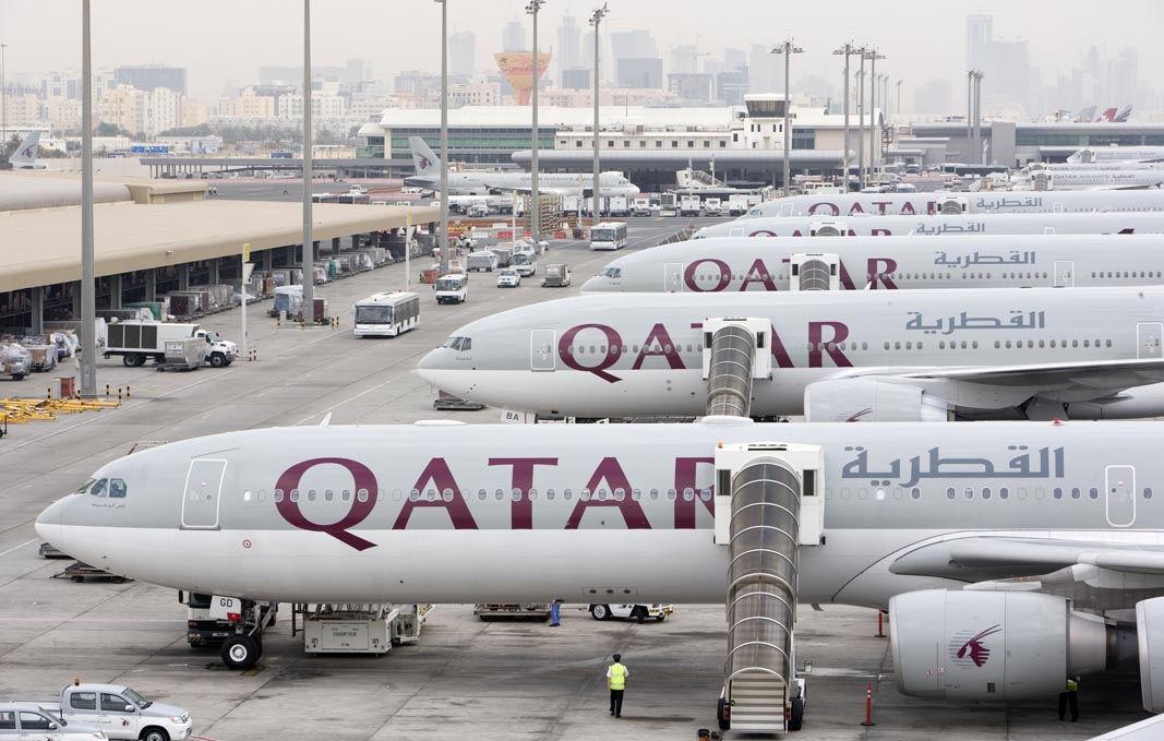 A gépek száma száz fölött, a megrendelések száma 250 fölött <br>(fotótk: Qatar Airways)