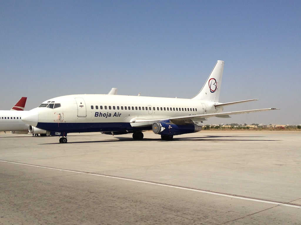 A Bhoja Air egyik 737-200-as veteránja <bnr>(fotó: historyofpia.com)