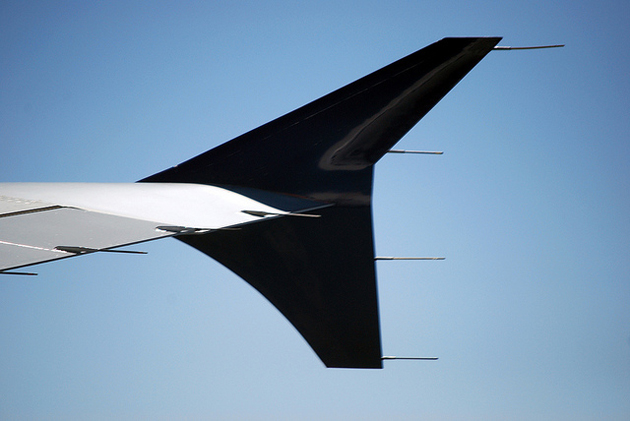 Két, mondhatni hagyományos megoldás: az A320-as gépcsalád szárnyain a wingtip-fence, a szárnyvégkerítés...