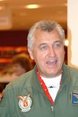 Hegedűs GEGE Ernő alezredes, a volt MiG-29-es PUMA század egykori parancsnoka