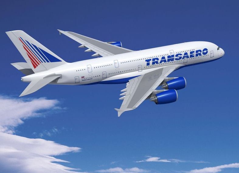 Ilyen lesz a Transaero 380-asa <br>(fotó: Airbus)