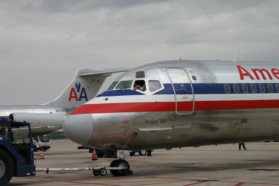 Az American MD-80-asai sem épp mai csirkék...
