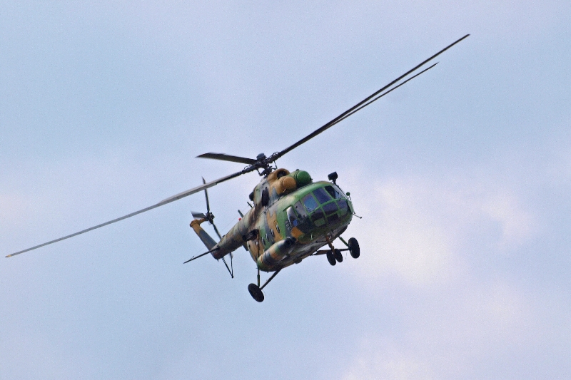 Magyar Mi-17 landolása