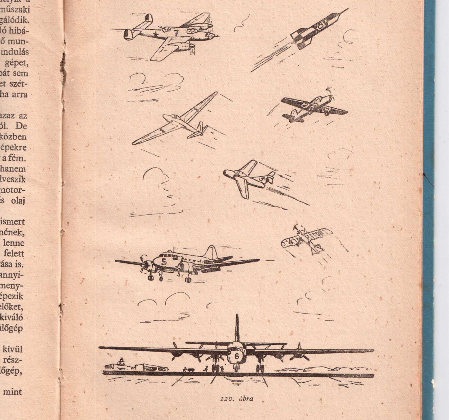 Mennyi érdekes gép, mennyit bámulhatták repülésimádó fiatalok ezeket a rajzokat...