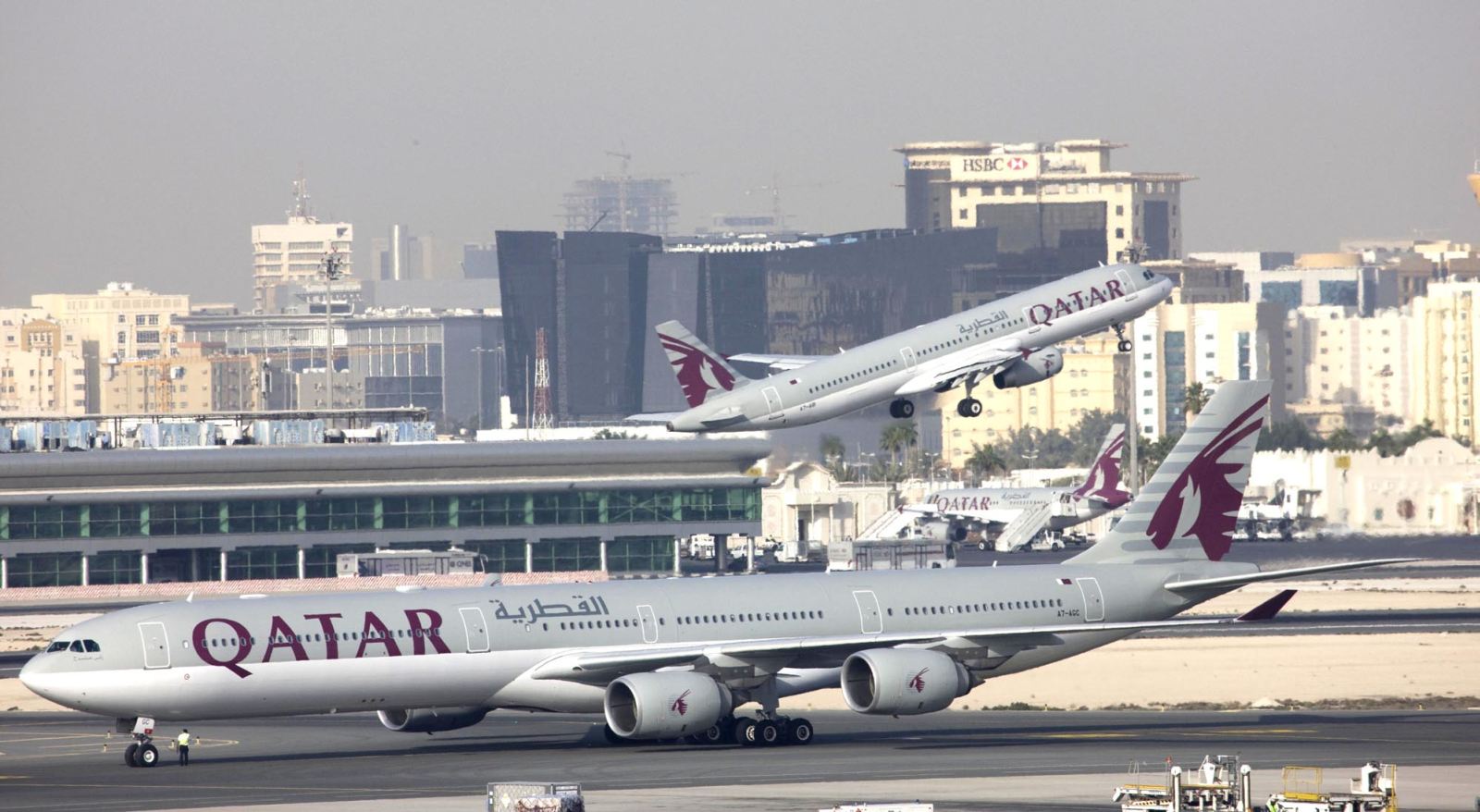 Nemcsak a légitársaságnak fontos a változás: az új dohai reptér már megnyitása előtt még jelentősebb légikikötőnek minősül, ha egy globális szövetség egyik központja lesz <br>(fotó: Qatar Airways)