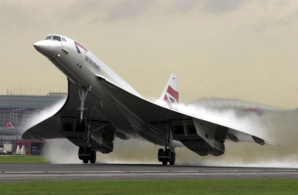 A Concorde menetrend szerint 1976. január 21-én emelkedett a levegőbe.<br >(fotó: airplanesgallery.com)