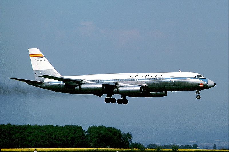 Convair Coronado, a Boeing 707-es nem túl sikeres versenytársa