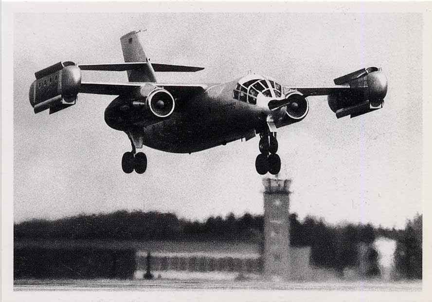 Do-31: sok kis hajtómű a szárnyvégeken