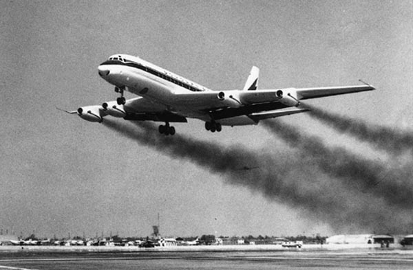 A DC-8-as...