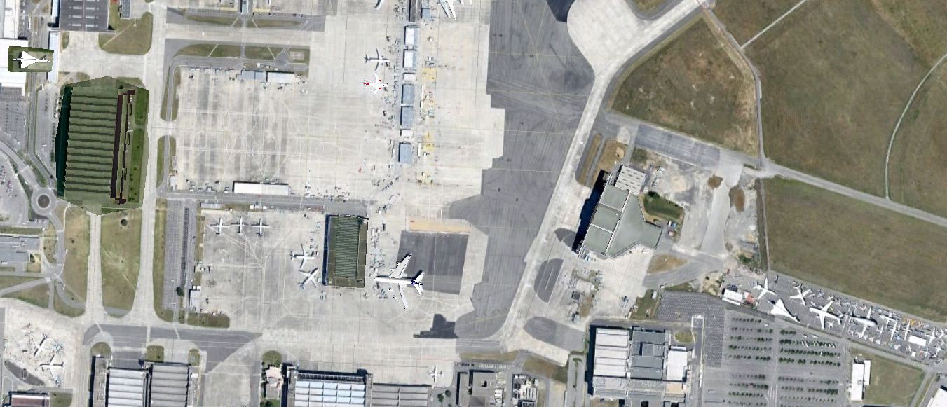 A Google Earth műholdképén két Concorde is látszik Toulouse-ban, egy a kép bal felső részén az Aerospatiale épületénél, egy a kép jobb alsó részén, a repüléstörténeti gyüjteményben