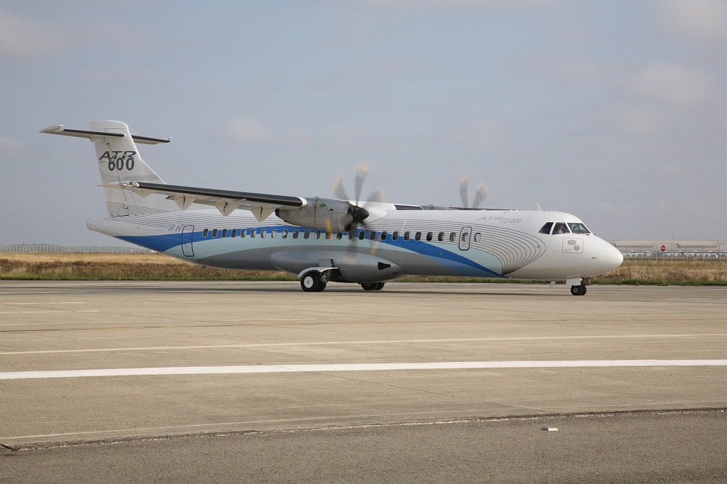 A jelenlegi ATR-72-600-as típus