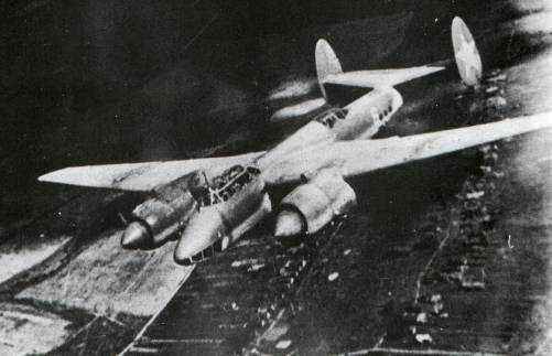 Tupoljev sikeres háborús típusa, a Tu-2 gyorsbombázó