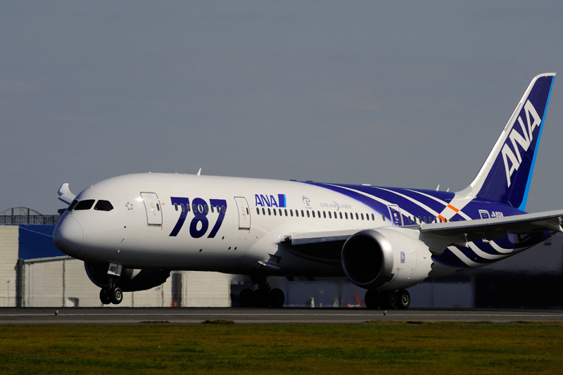 Az ANA repülteti a legnagyobb 787-es flottát, 17 gépet...