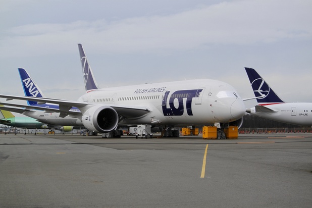 A LOT egyik 787-esét építették át először az új akkumulátorvédelmi megoldások szerint 