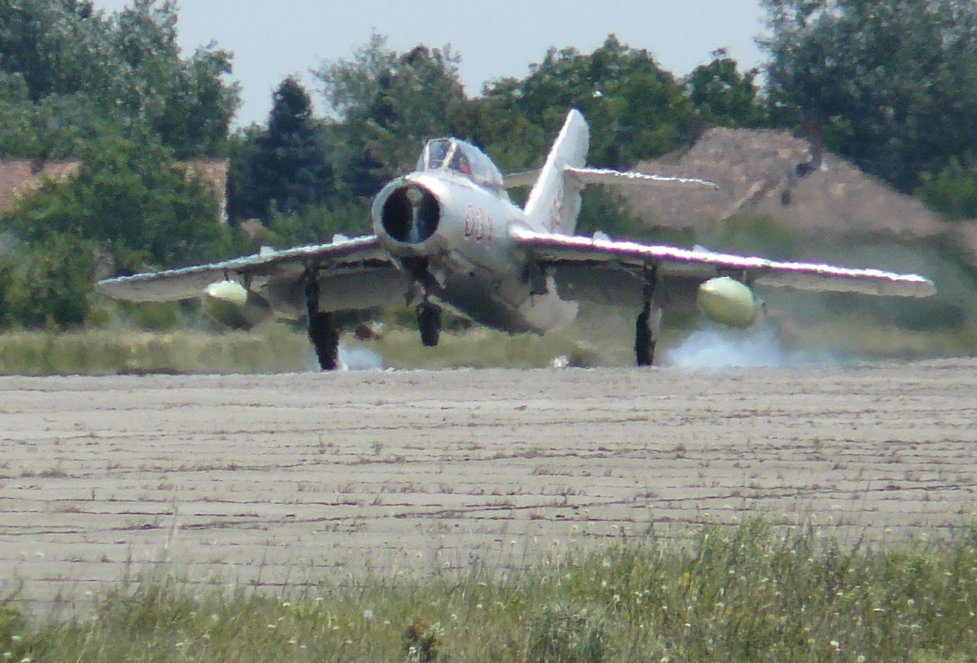 Oldtimer MiG–15-ösünk nekünk is volt repülőképes, néhány napig...