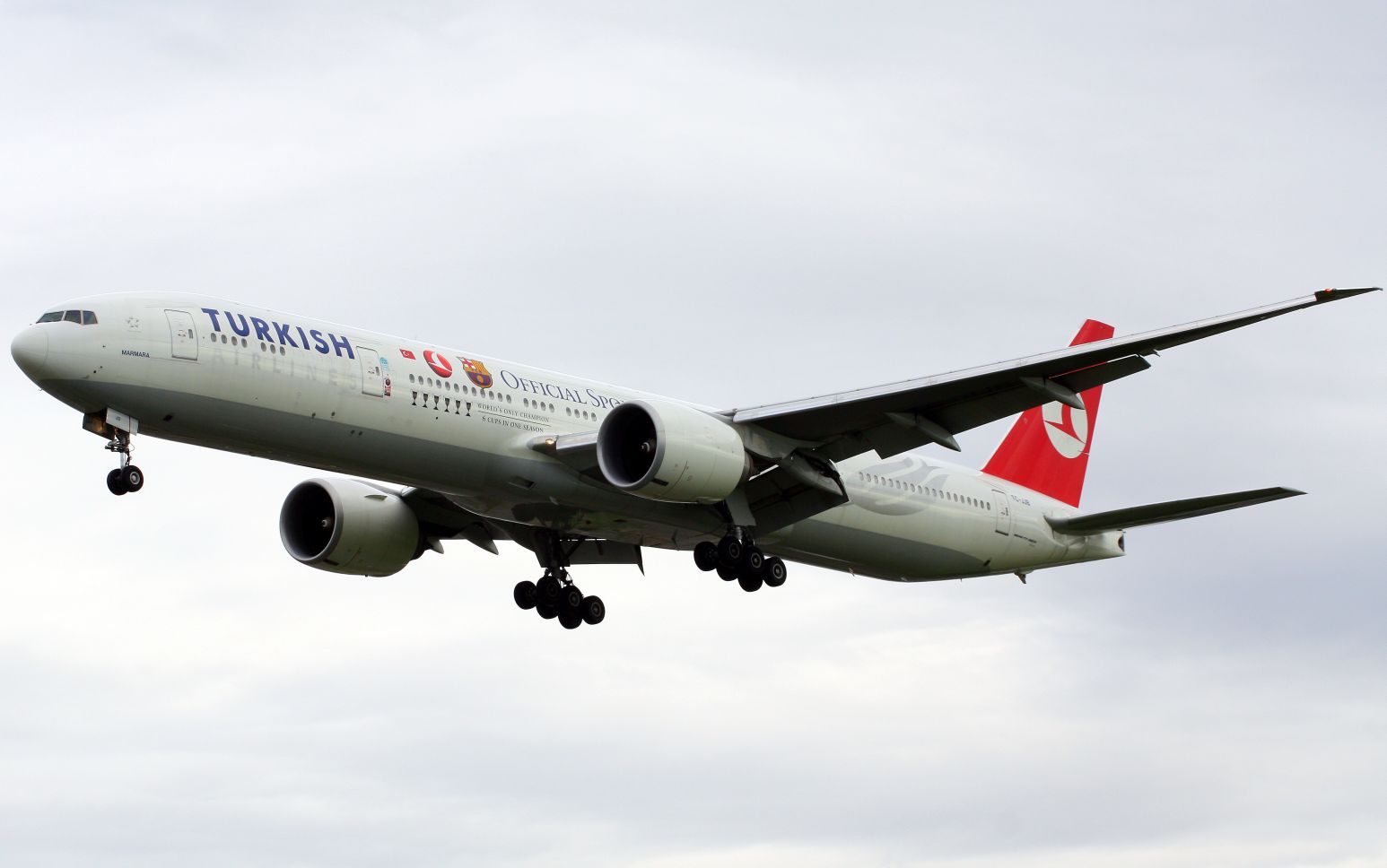 A török nemzeti légitársaság jelenleg 12 Boeing 777-est repültet