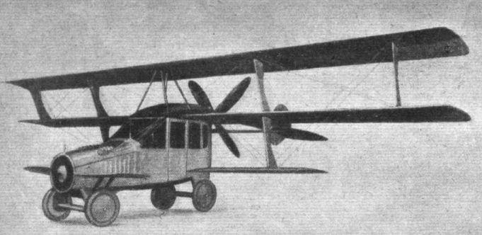 Curtiss autó-repülője 1917-ből
