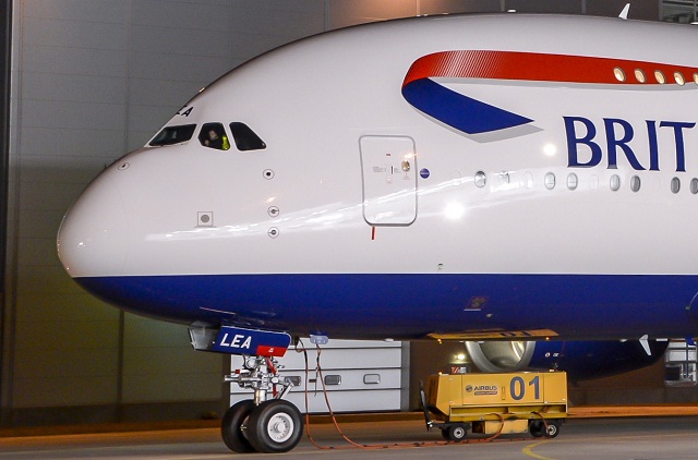 Nemrég állította szolgálatba első 380-asát a British Airways