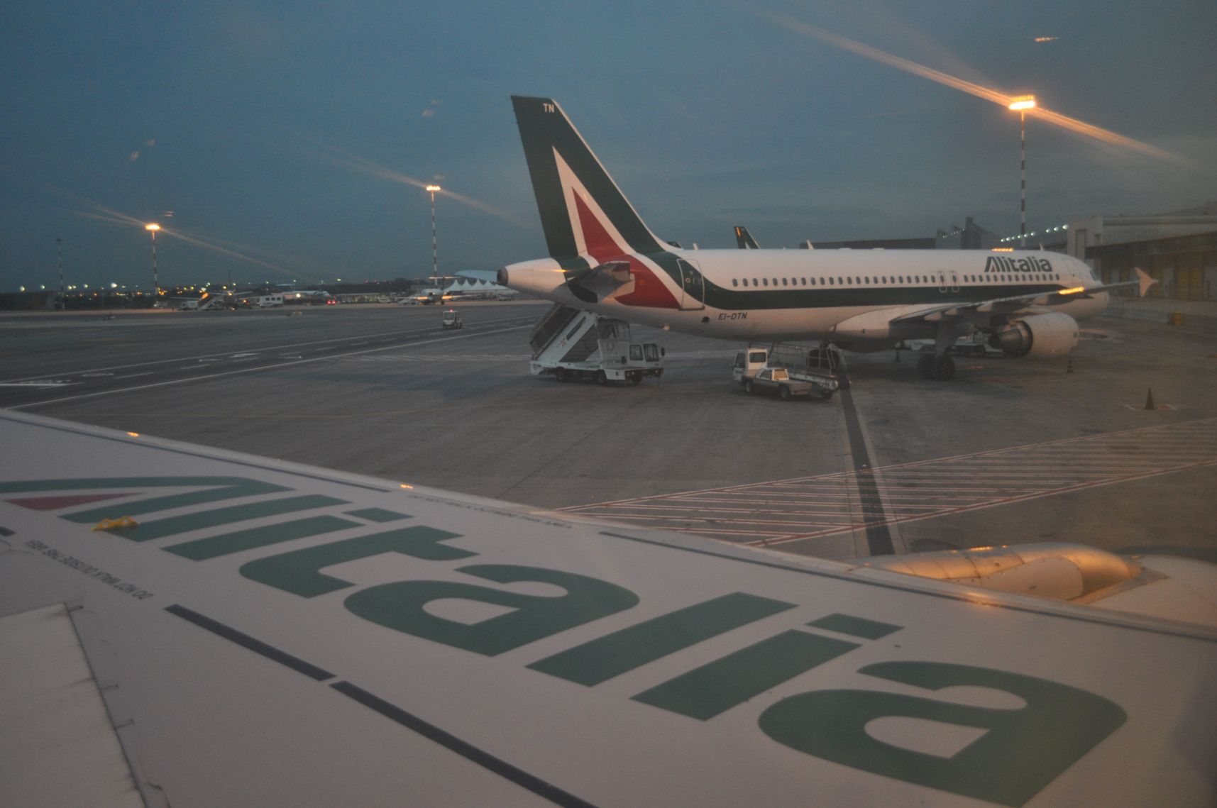 Az utazást az Alitalia árazásának köszönhetjük
