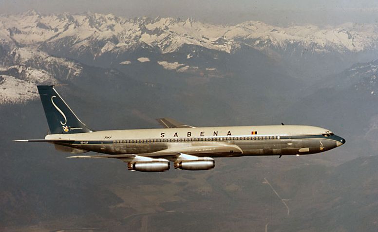 Kiterjedt gyarmati rendszerhez kiterjedt vonalhálózat kellett, nagy hatótávolságú gépekkel: Sabena 707-es