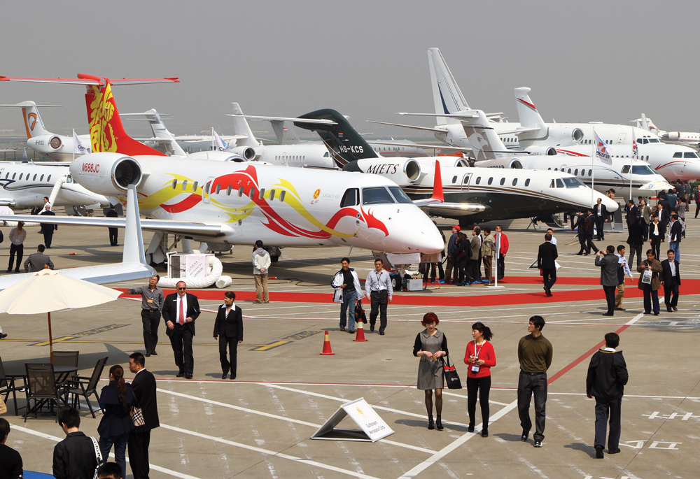 Idén is volt GA-Business jet-kiállítás Sanghajban