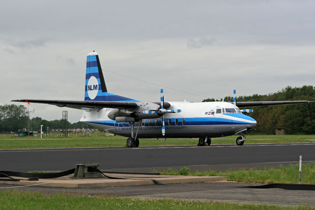 Fokker 27-es még az önálló KLM-korszakból