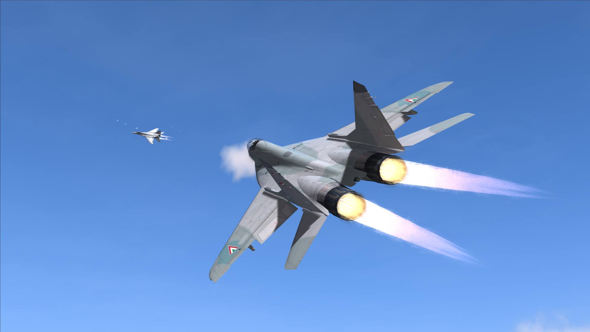 Egyenlő pályák, egyenlő esélyek, mindenki MiG-29-essel harcolt<br>(fotók: Sim-City)