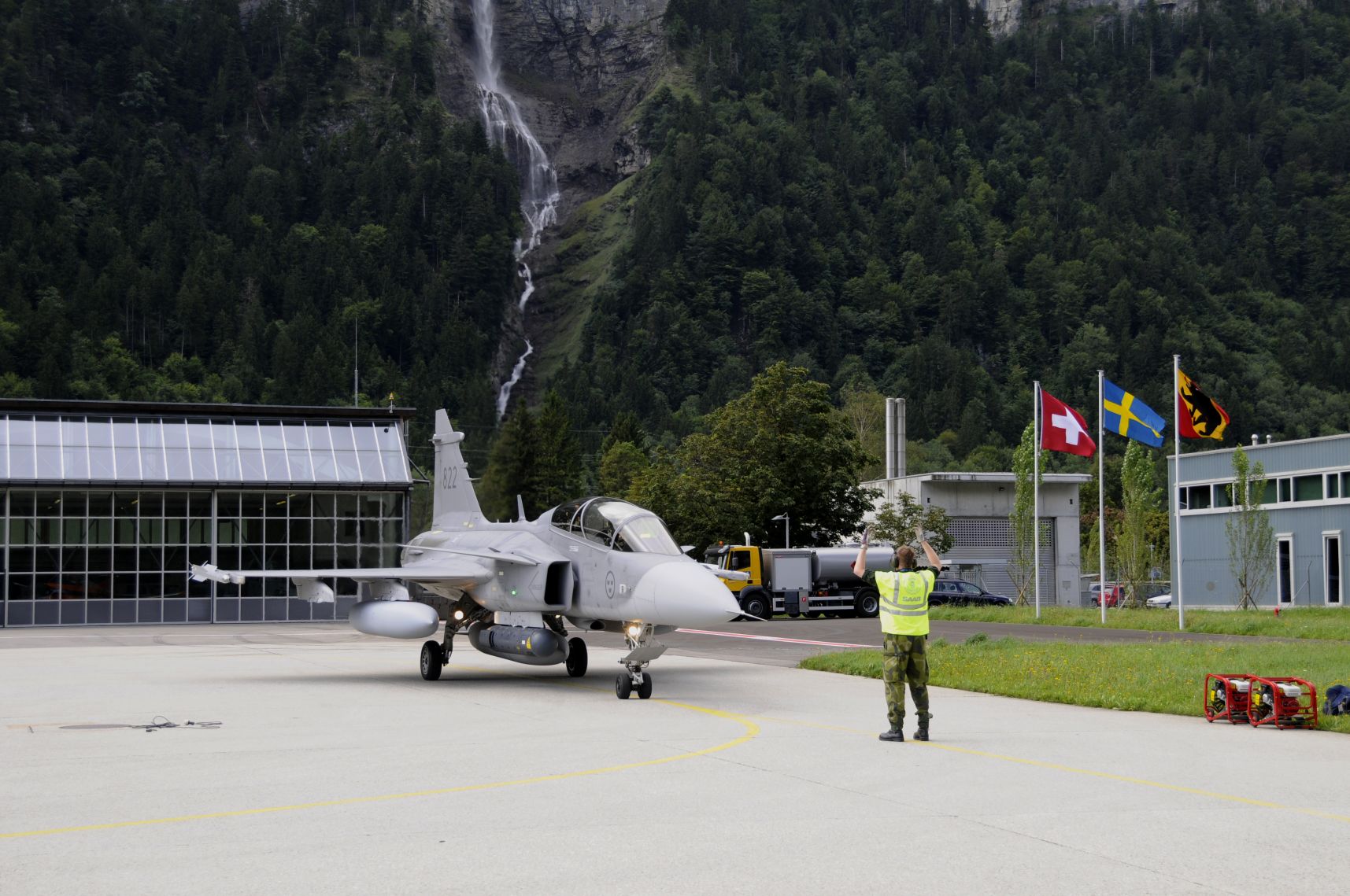 A svájci légierő korábban sikeres üzemi próbát tartott a típussal