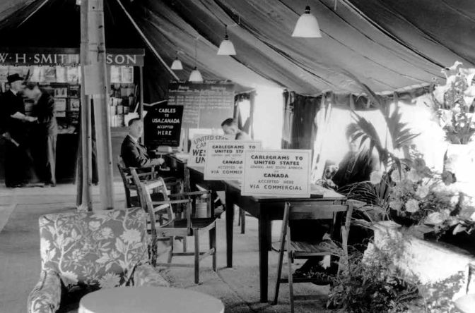 Érdekes képek a repülőtér történelméből: 1946, amikor sátrak voltak a terminál helyén