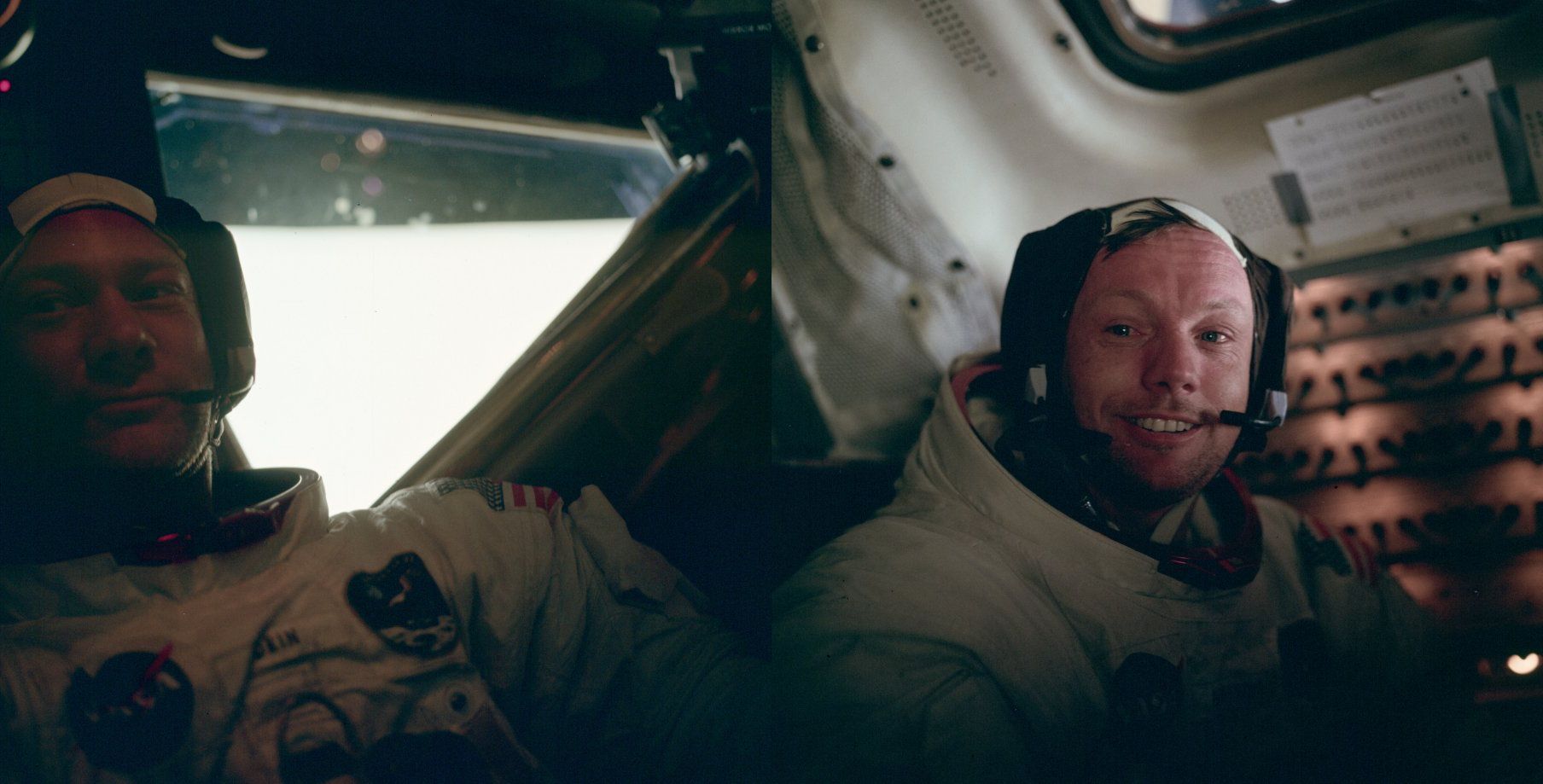 Portrék holdséta után: Aldrin és Armstrong