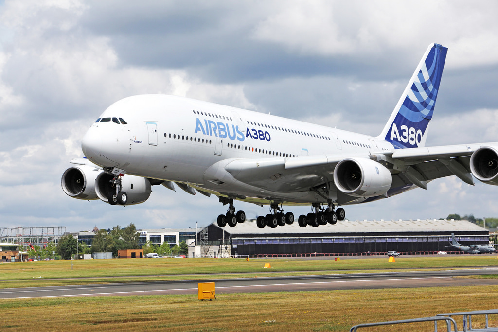 Gyári A380-as kampányfelirat nélkül