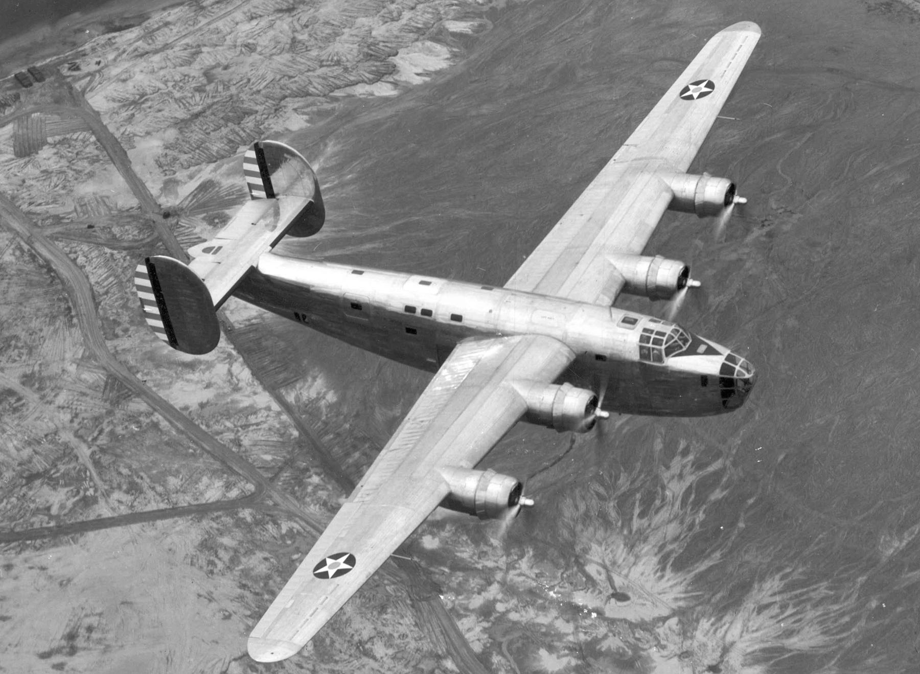 A B-24-es első példánya: akkor még senki nem gondolta, hogy drónként használják majd a négymotorost