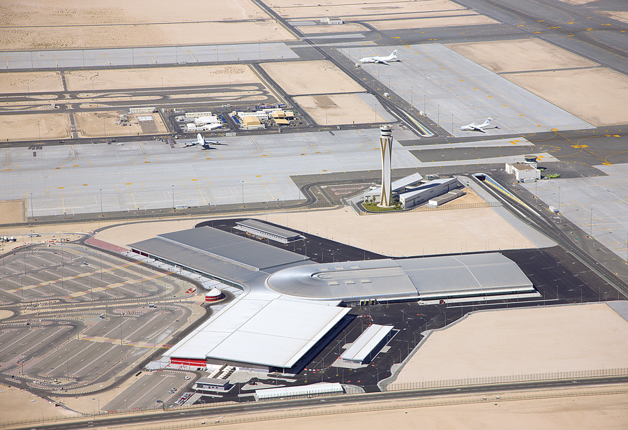 Az új légikikötőnek ma még csak egy pályája és egy terminálja van