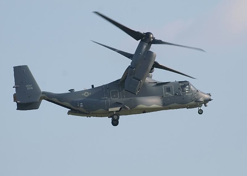 A CV-22 Osprey a levegőben