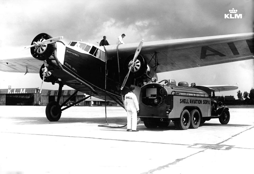 Ilyen hárommotoros Fokkerekkel repülte interkontinentális járatait a húszas évektől a cég