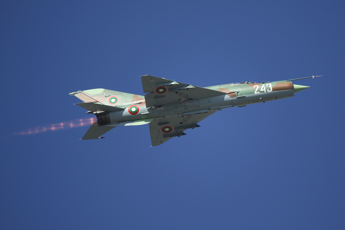 Ritka szép látvány, egyre ritkábban: MiG-21-es start forszázzsal