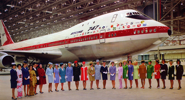 Az első 747-es 1969-ben...