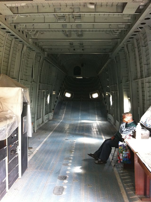 Nehéz elképzelni, hogy forgószárnyas gép kétszer akkora belső térrel rendelkezzen, mint a Mi-26-osé