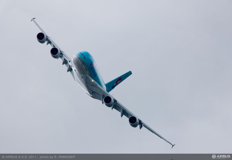 ...de a várakozásokkal szemben nem hirdették meg az óriás A380 továbbfejlesztésének programját