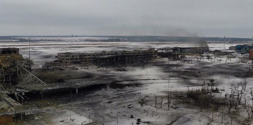 Szergej Prokofjev Nemzetközi Repülőtér: teljes a pusztulás