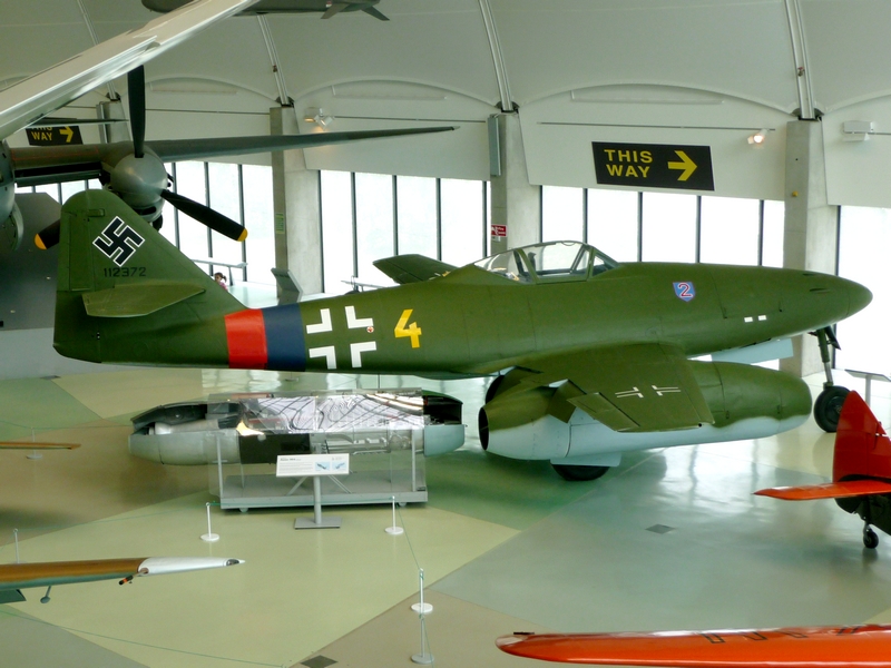 Me-262, a második világháború első és legjobb sugárhajtású vadászrepülőgépe