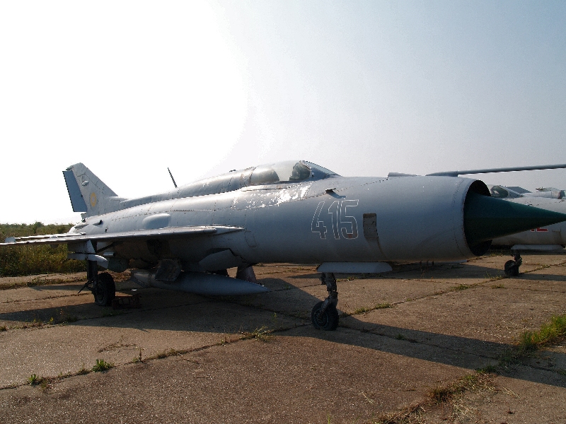 Kivont román MiG-21PF