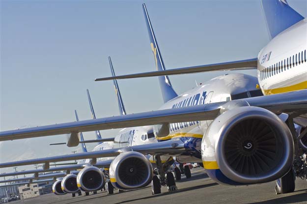 Sok gépe van a Ryanair flottájának...