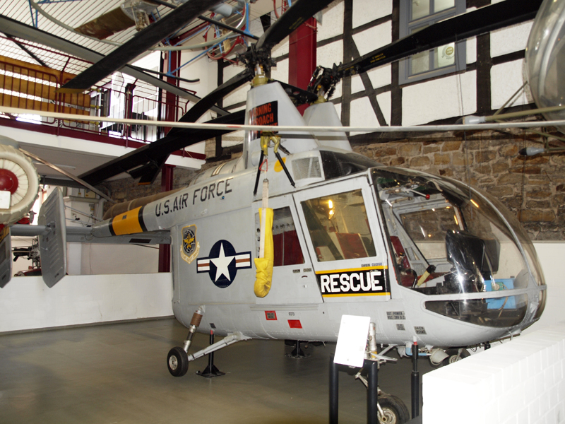 Kaman HH-43F Huskie: a különleges rotorelrendezésű helikopter az 1958-as év termése, az amerikai szállítóparancsokság repülte