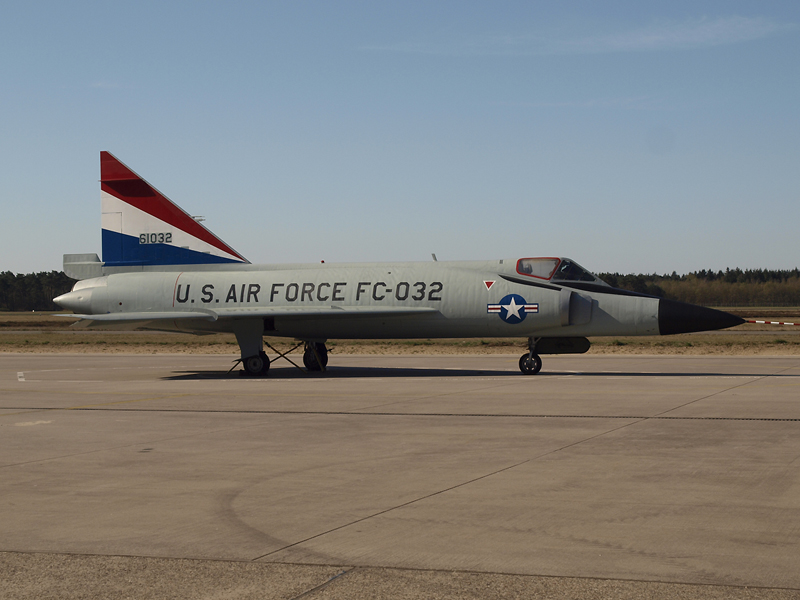 Convair F-102 Delta Dagger elfogóvadász: Európában ritkán látni