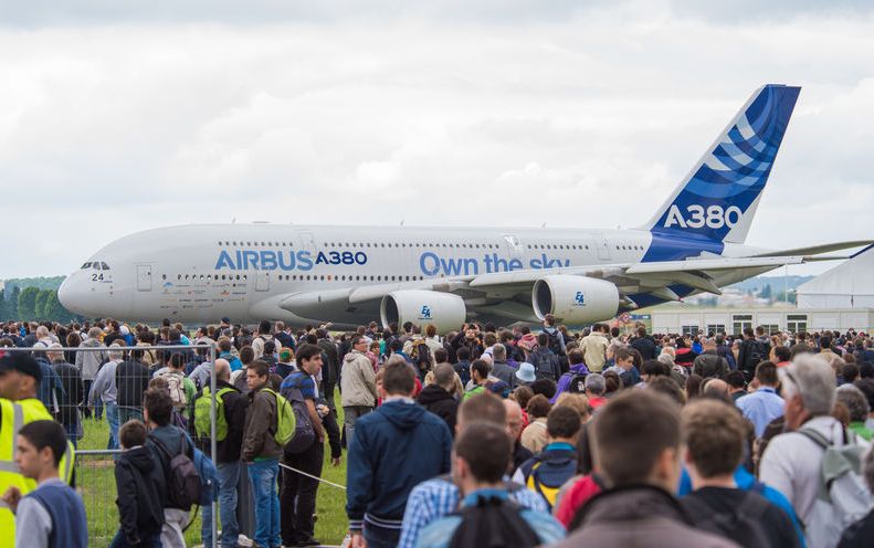 Legutóbb Párizsban az Airbus külön kampányt hirdetett az A380-asnak