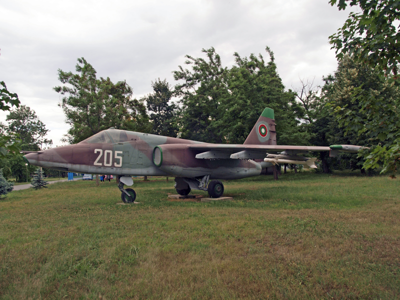 Egy Szu-25K, amely már nem repül, féltucat testvére még üzemképes
