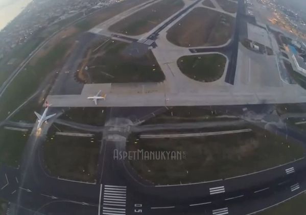 Nagy vihart kavart az isztambuli reptér felett kamerázó drón esete